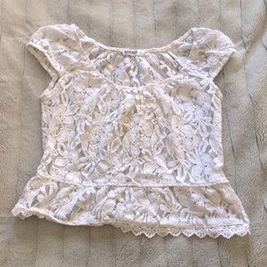 Garage Lace top